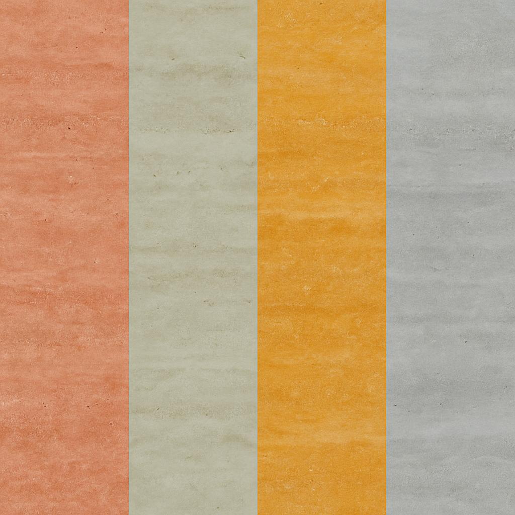 4 نمونه سنگ تراورتن