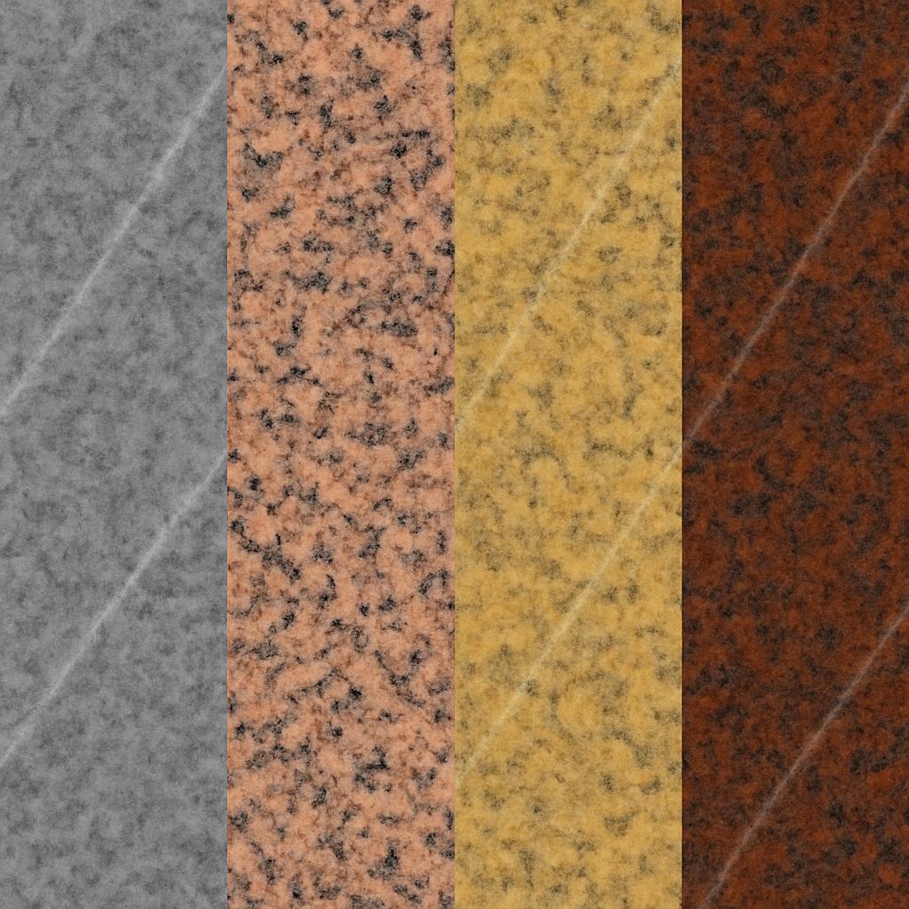 4 نمونه سنگ گرانیت