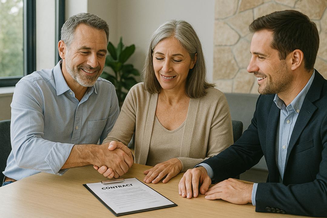 تنظیم قرارداد و فروش رسمی سنگ