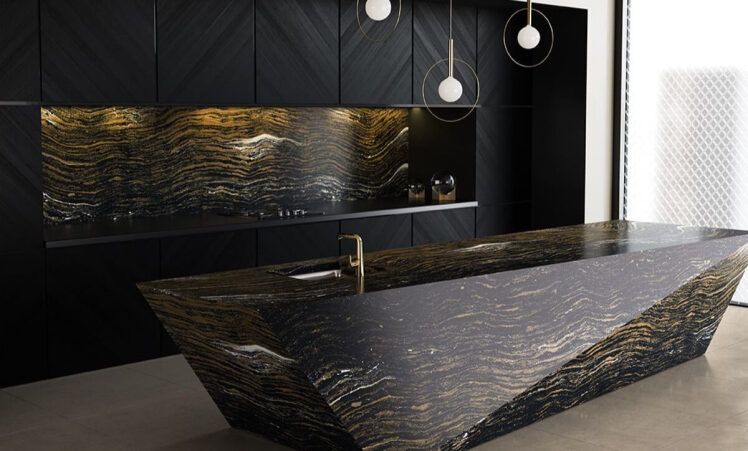 نمای واقعی سنگ گرانیت در طراحی داخلی